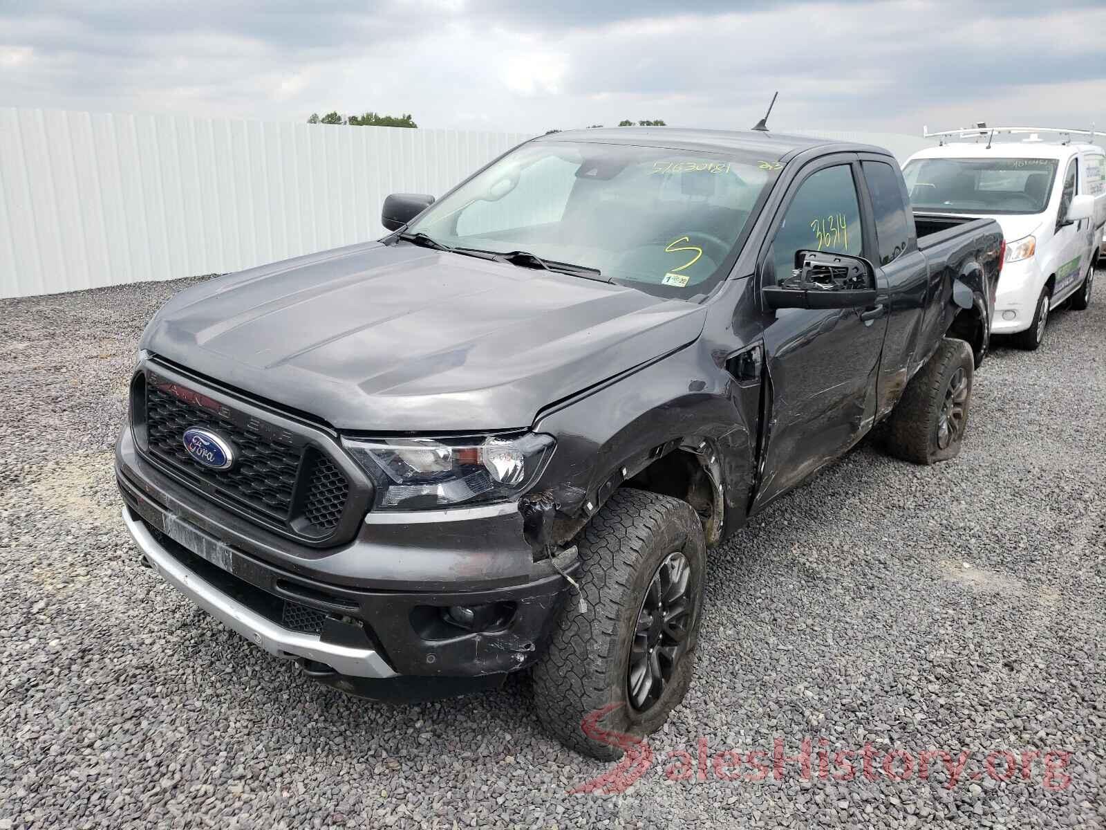 1FTER1EH4KLA84647 2019 FORD RANGER