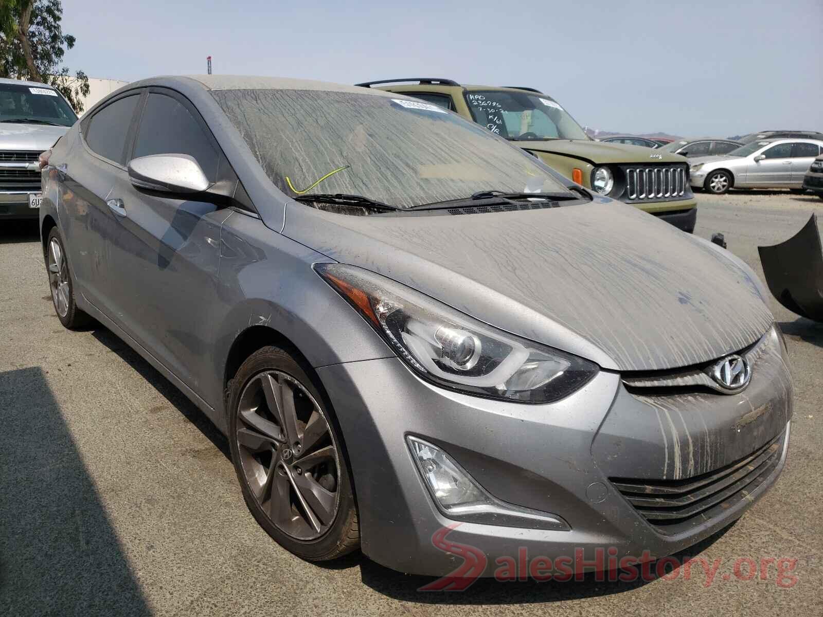 KMHDH4AE3EU126327 2014 HYUNDAI ELANTRA