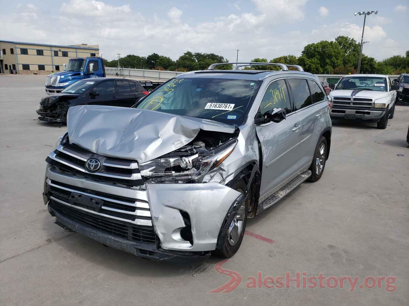 5TDDZRFH2JS897619 2018 TOYOTA HIGHLANDER