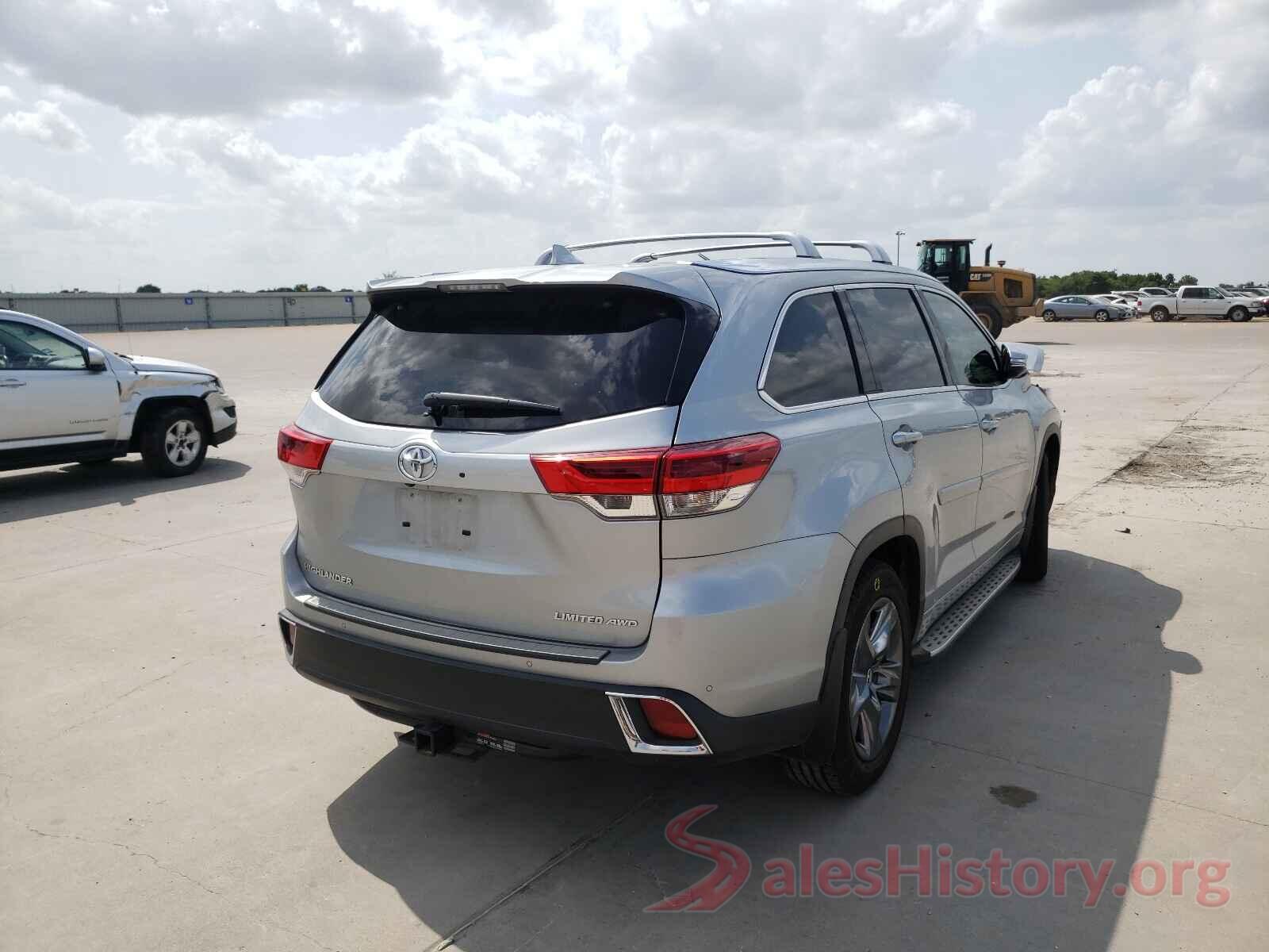 5TDDZRFH2JS897619 2018 TOYOTA HIGHLANDER