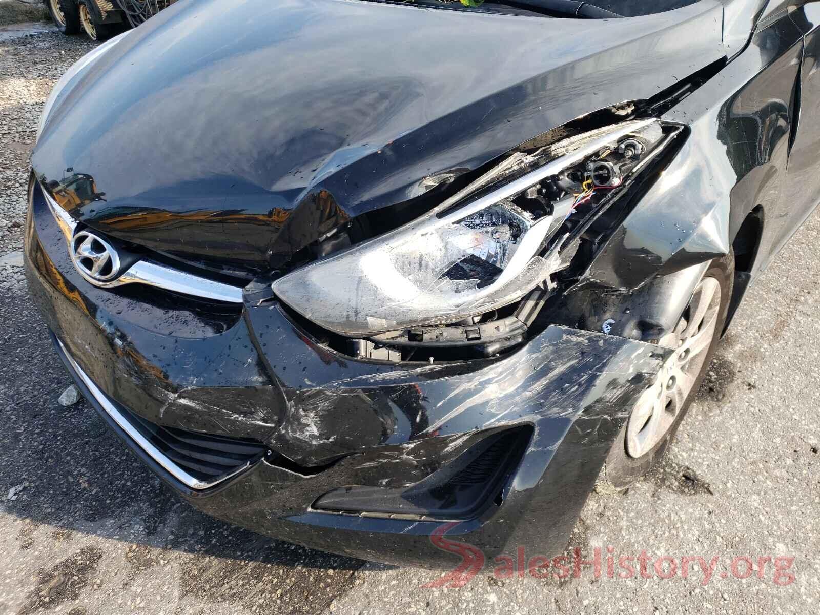 KMHDH4AE3GU606290 2016 HYUNDAI ELANTRA