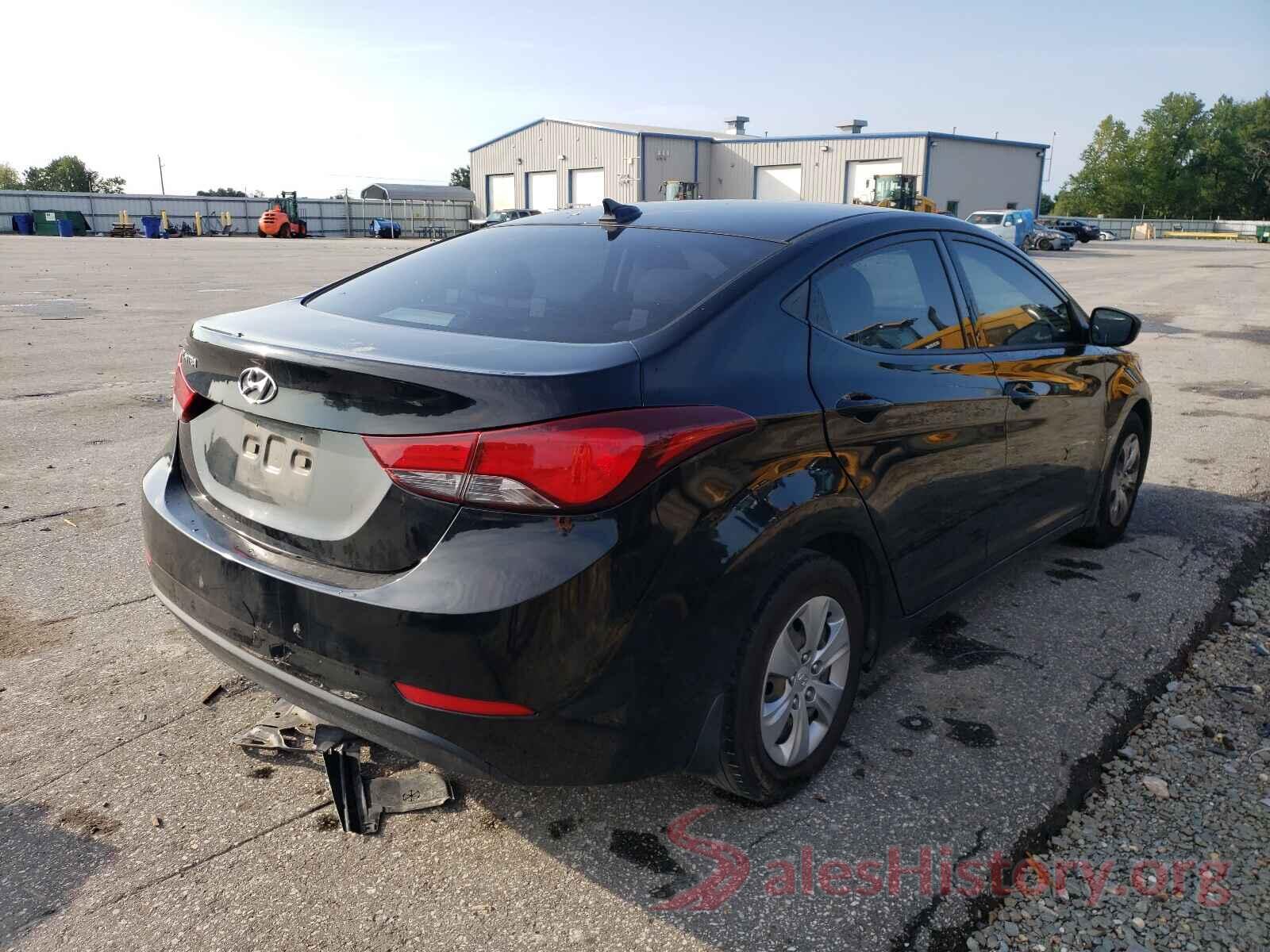 KMHDH4AE3GU606290 2016 HYUNDAI ELANTRA