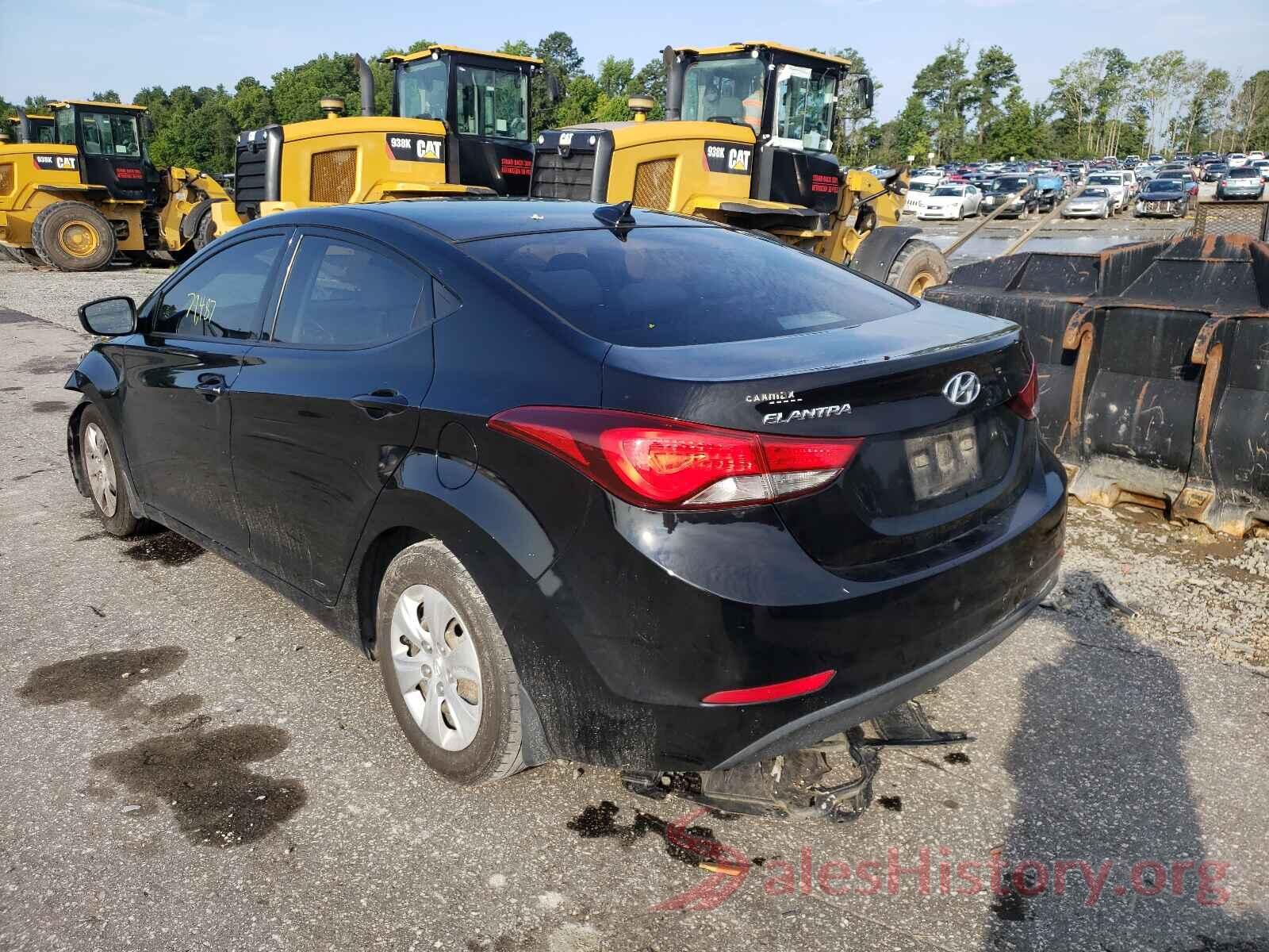 KMHDH4AE3GU606290 2016 HYUNDAI ELANTRA