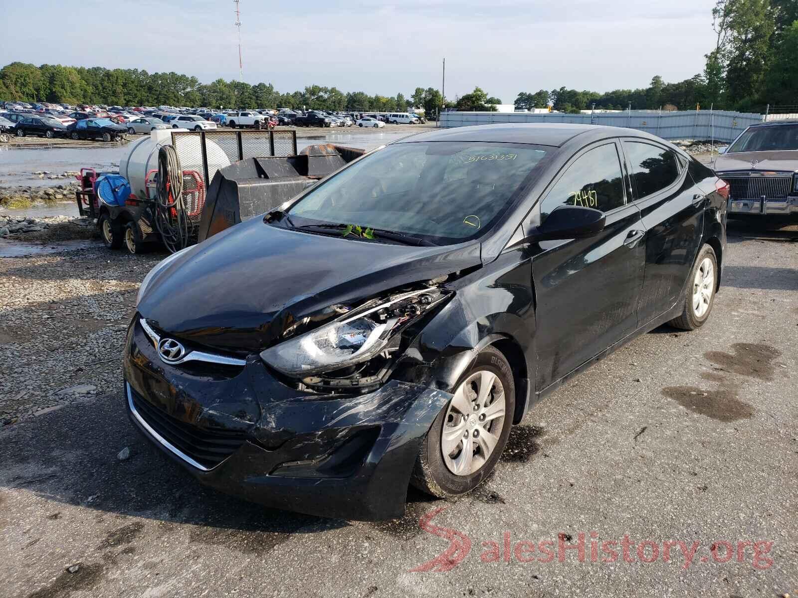 KMHDH4AE3GU606290 2016 HYUNDAI ELANTRA