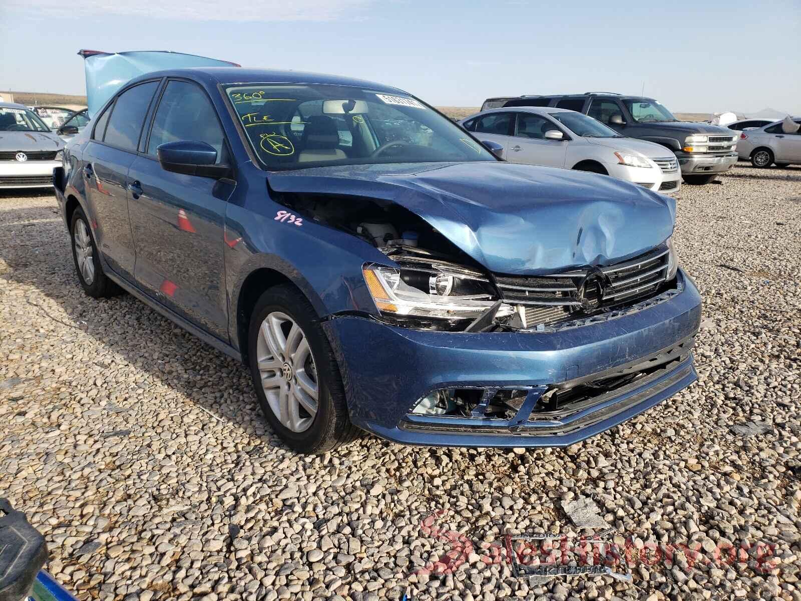 3VW2B7AJXJM224813 2018 VOLKSWAGEN JETTA