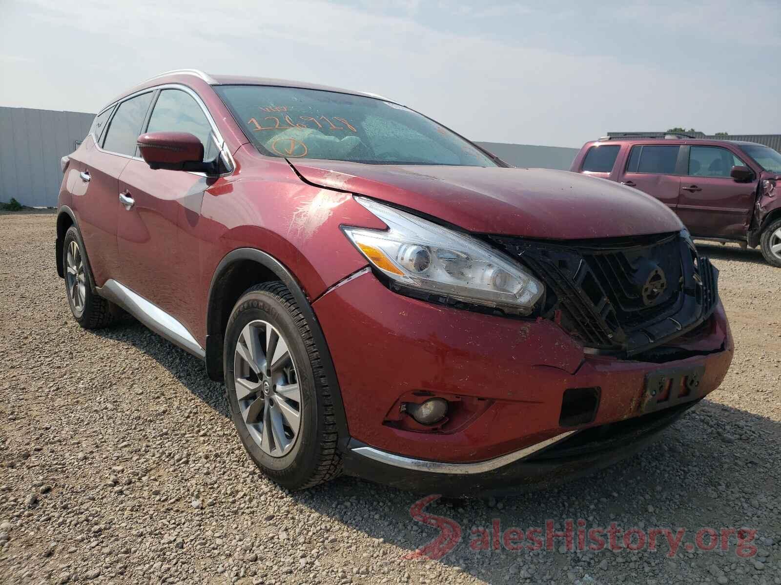 5N1AZ2MH3HN126918 2017 NISSAN MURANO