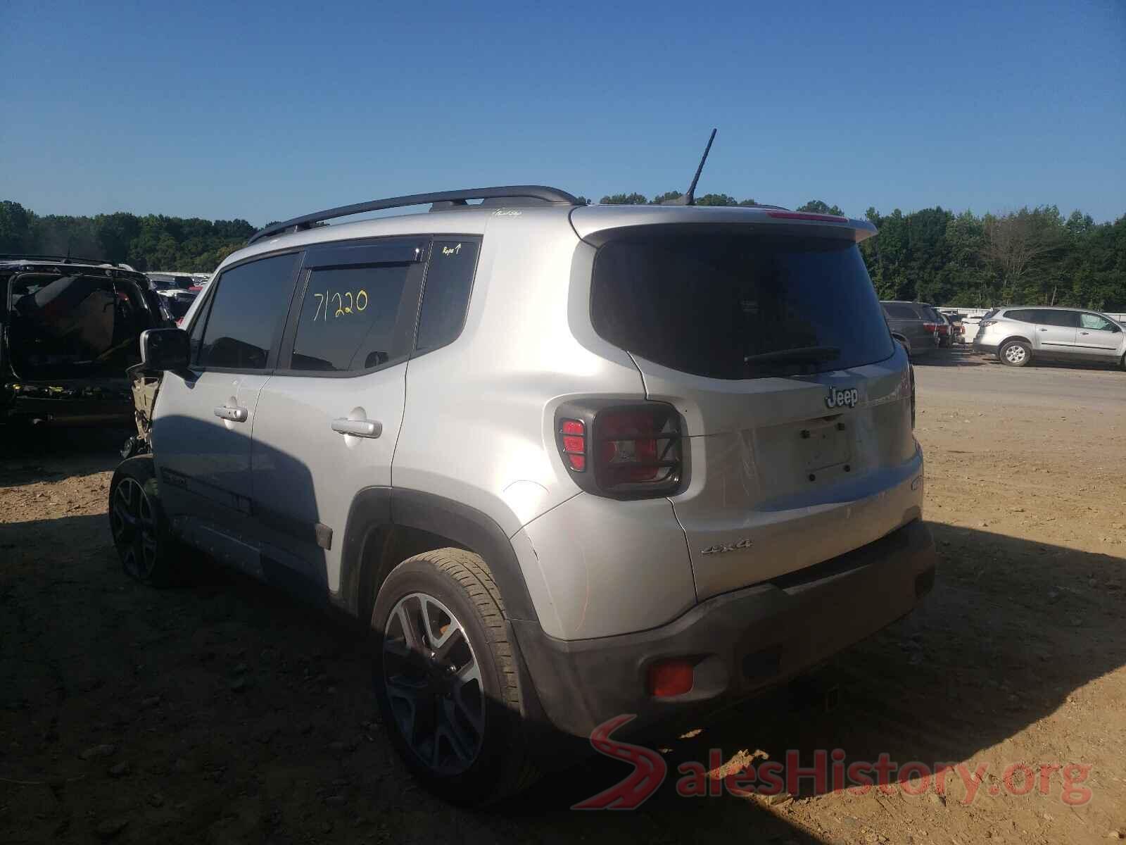 ZACCJBBT3GPD00178 2016 JEEP RENEGADE