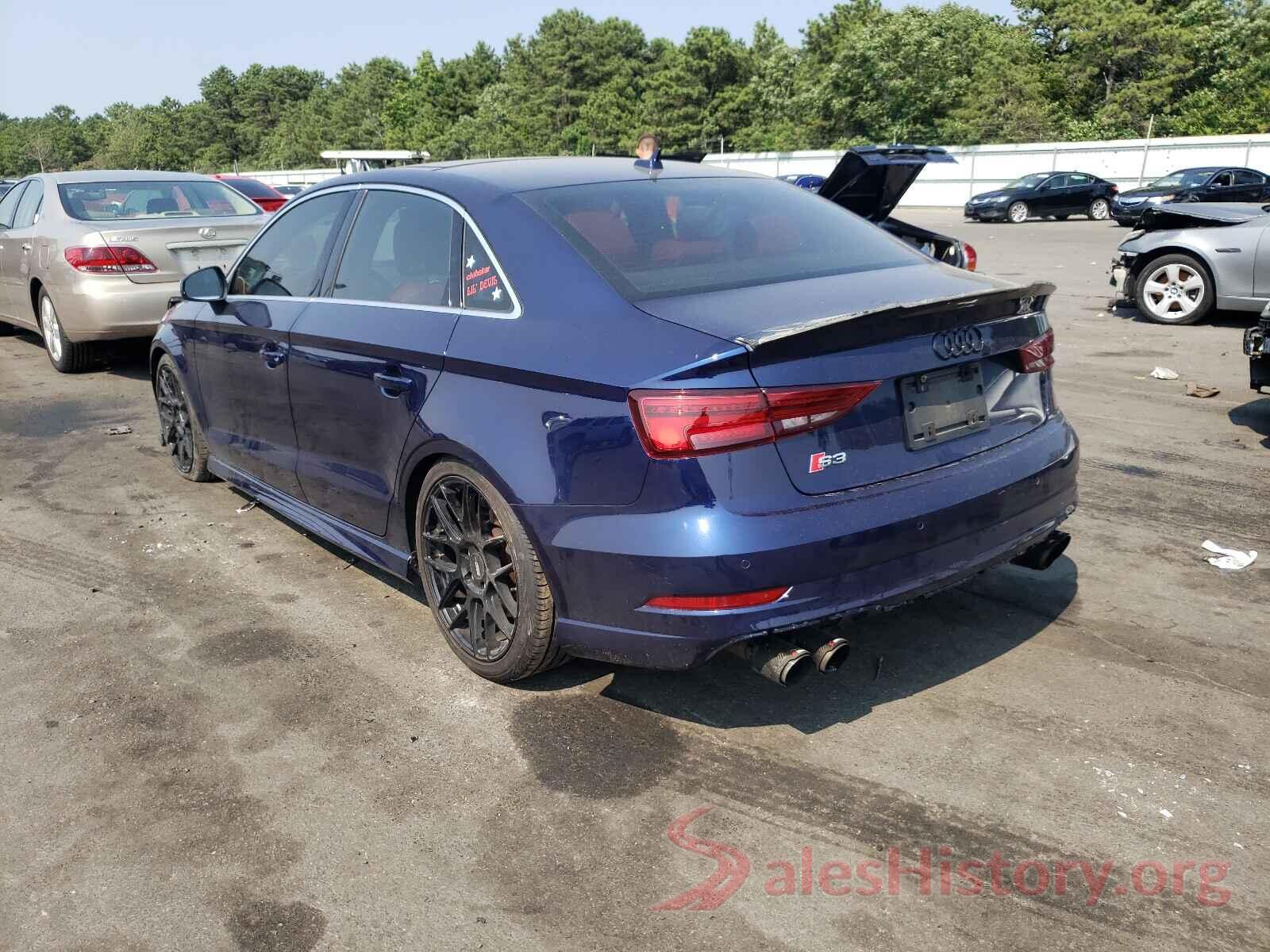 WAUB1GFF8H1025709 2017 AUDI S3