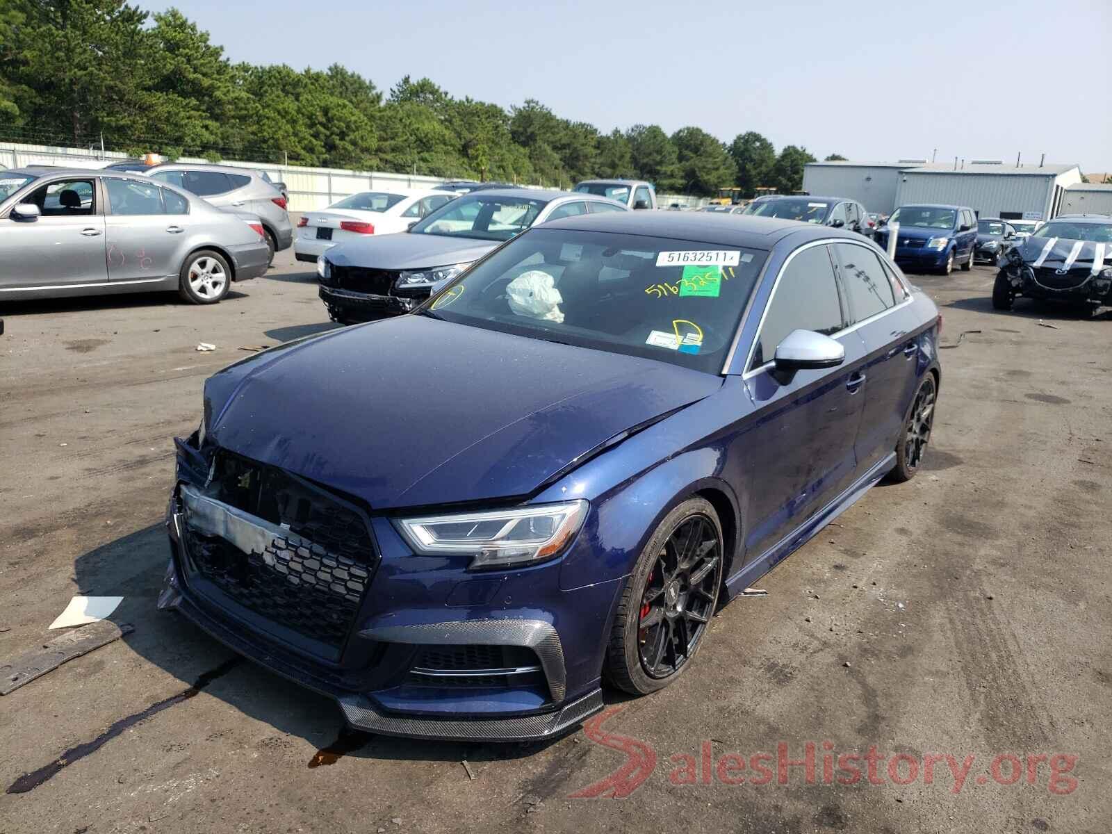 WAUB1GFF8H1025709 2017 AUDI S3