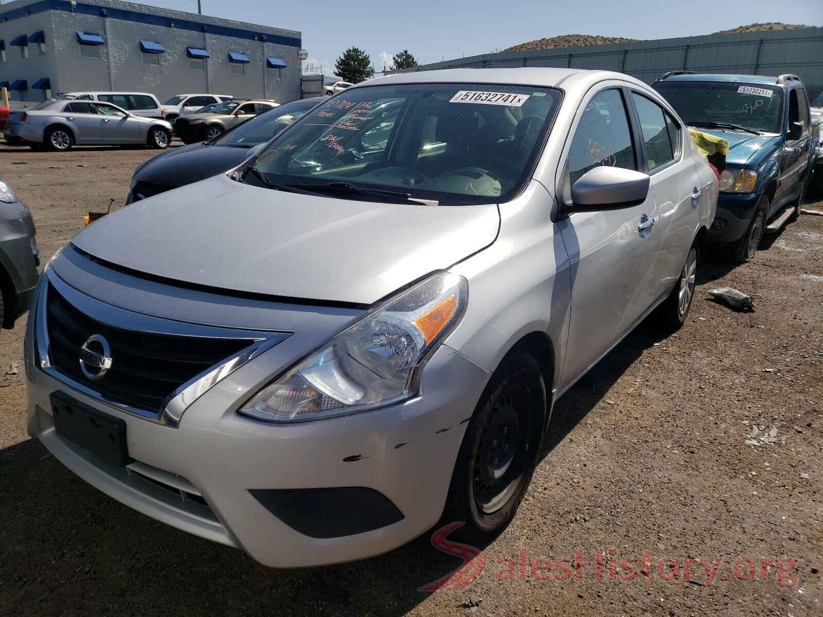 3N1CN7APXGL852603 2016 NISSAN VERSA