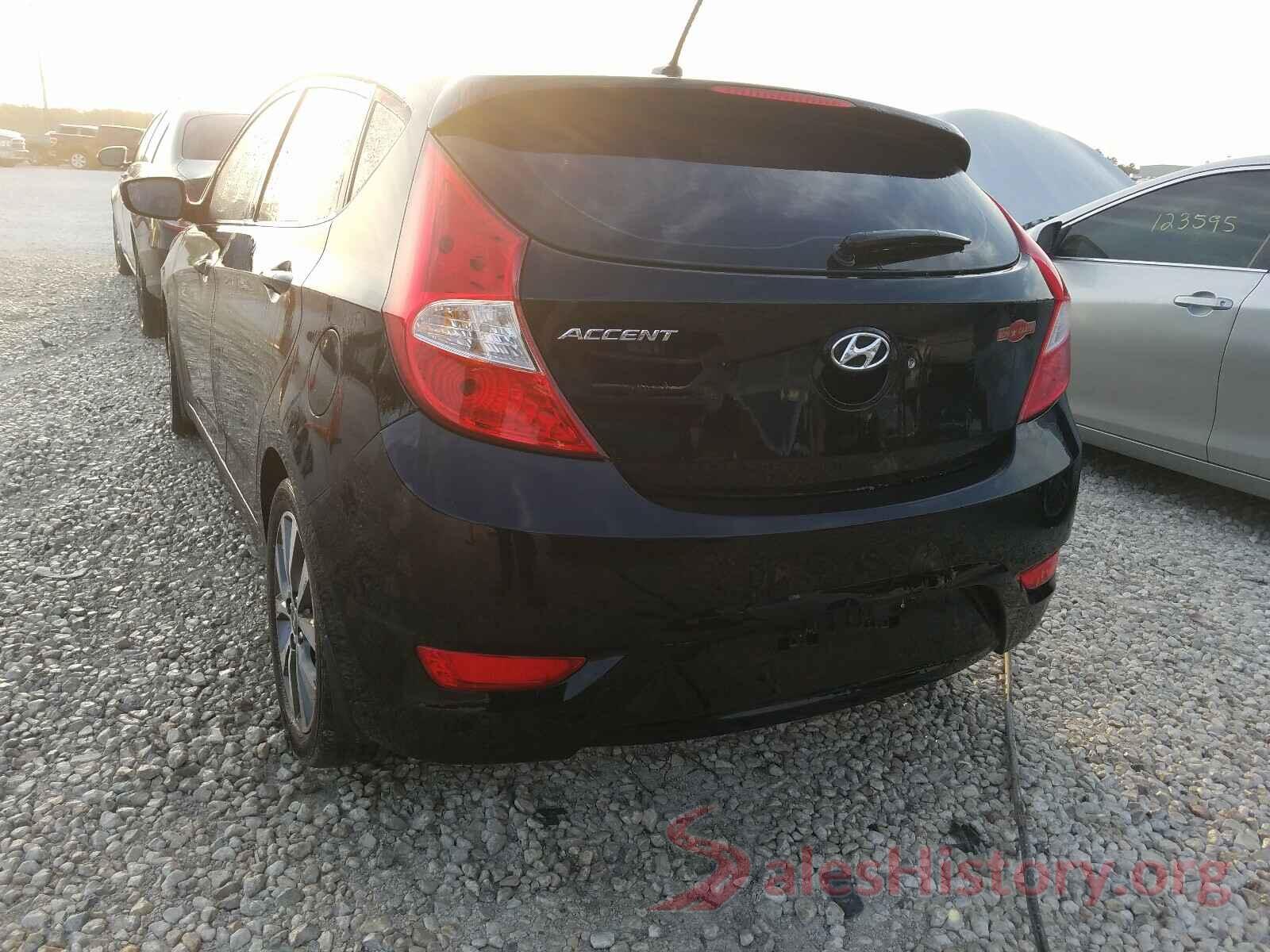 KMHCU5AE8HU332891 2017 HYUNDAI ACCENT