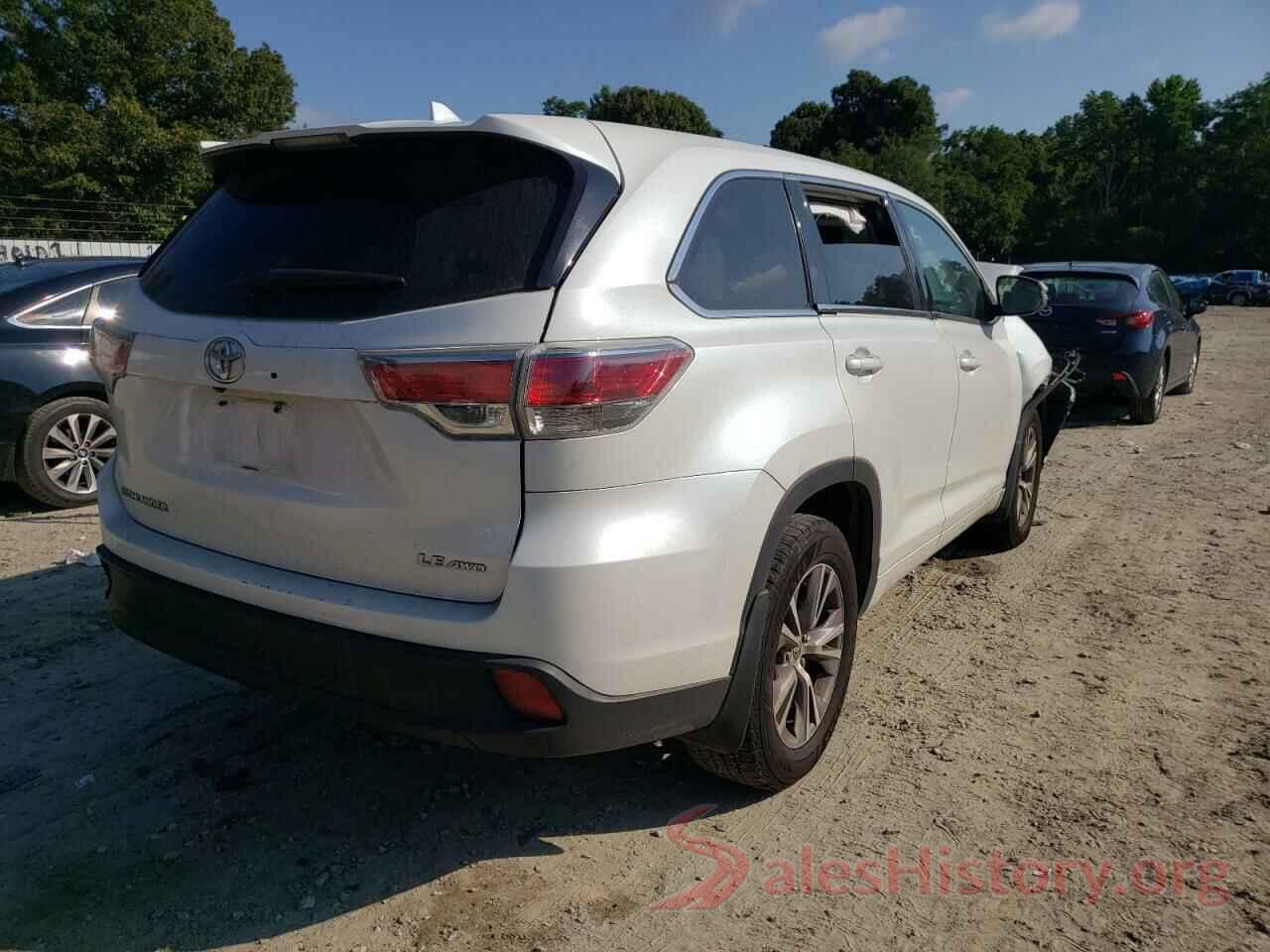 5TDBKRFH3FS165132 2015 TOYOTA HIGHLANDER