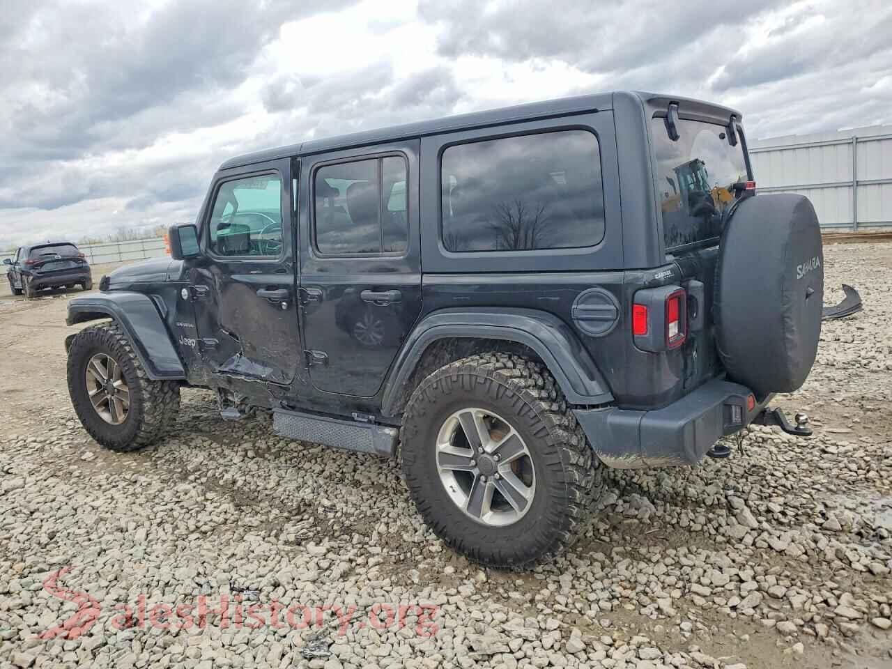 2019 JEEP WRANGLER VIN 1C4HJXEG9KW501693, front view