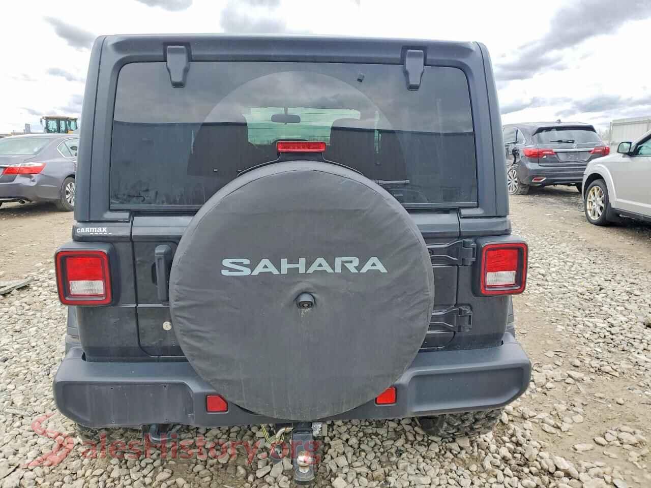 2019 JEEP WRANGLER VIN 1C4HJXEG9KW501693, left side view