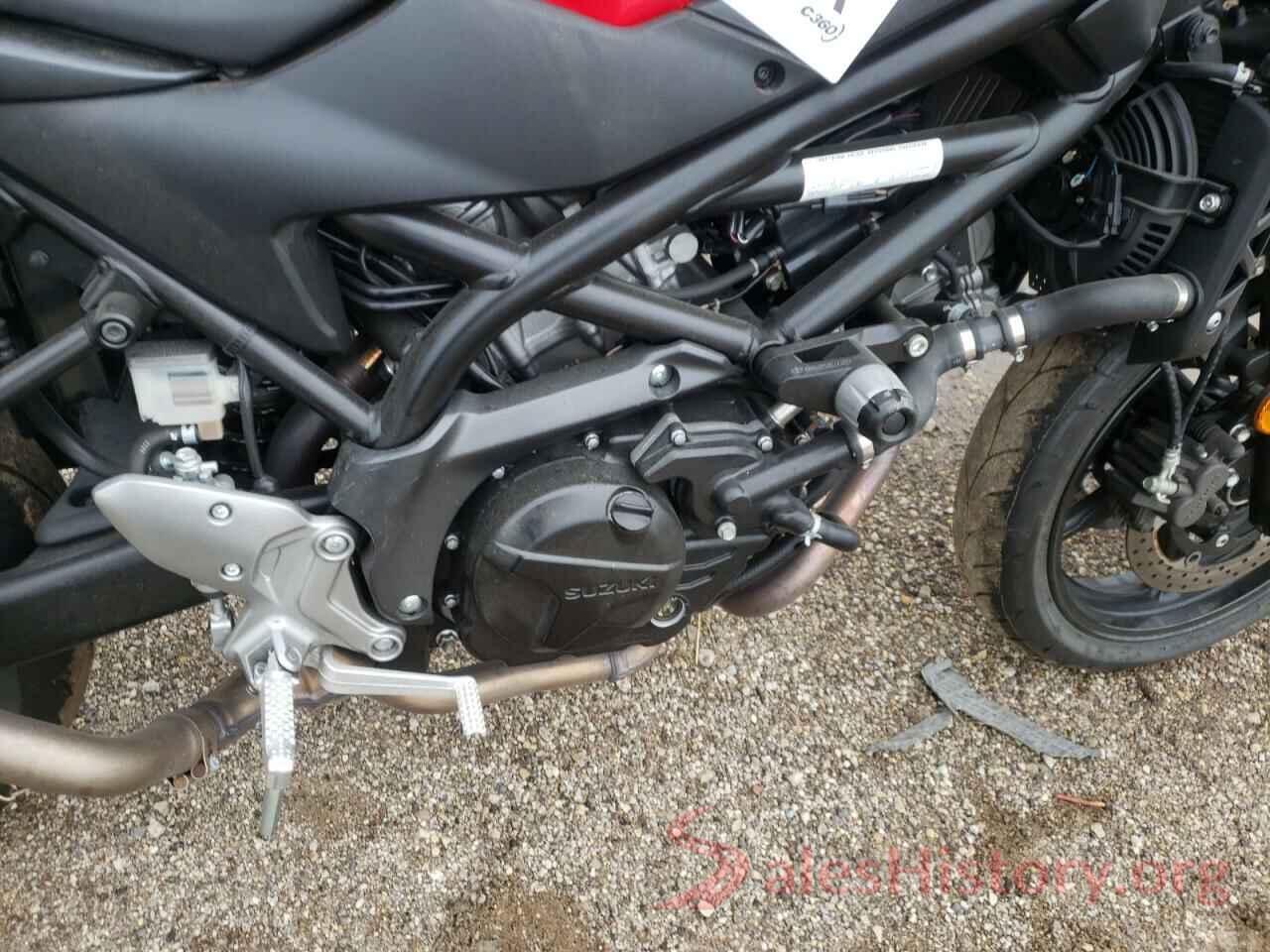 JS1VP55B8H2100365 2017 SUZUKI SV650