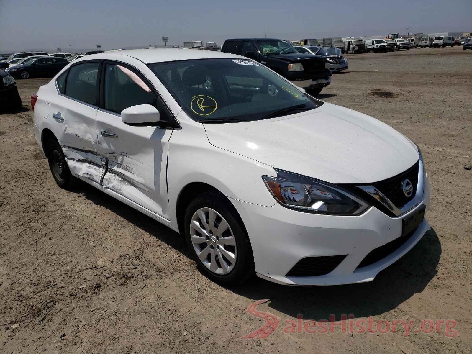 3N1AB7AP8KY342486 2019 NISSAN SENTRA