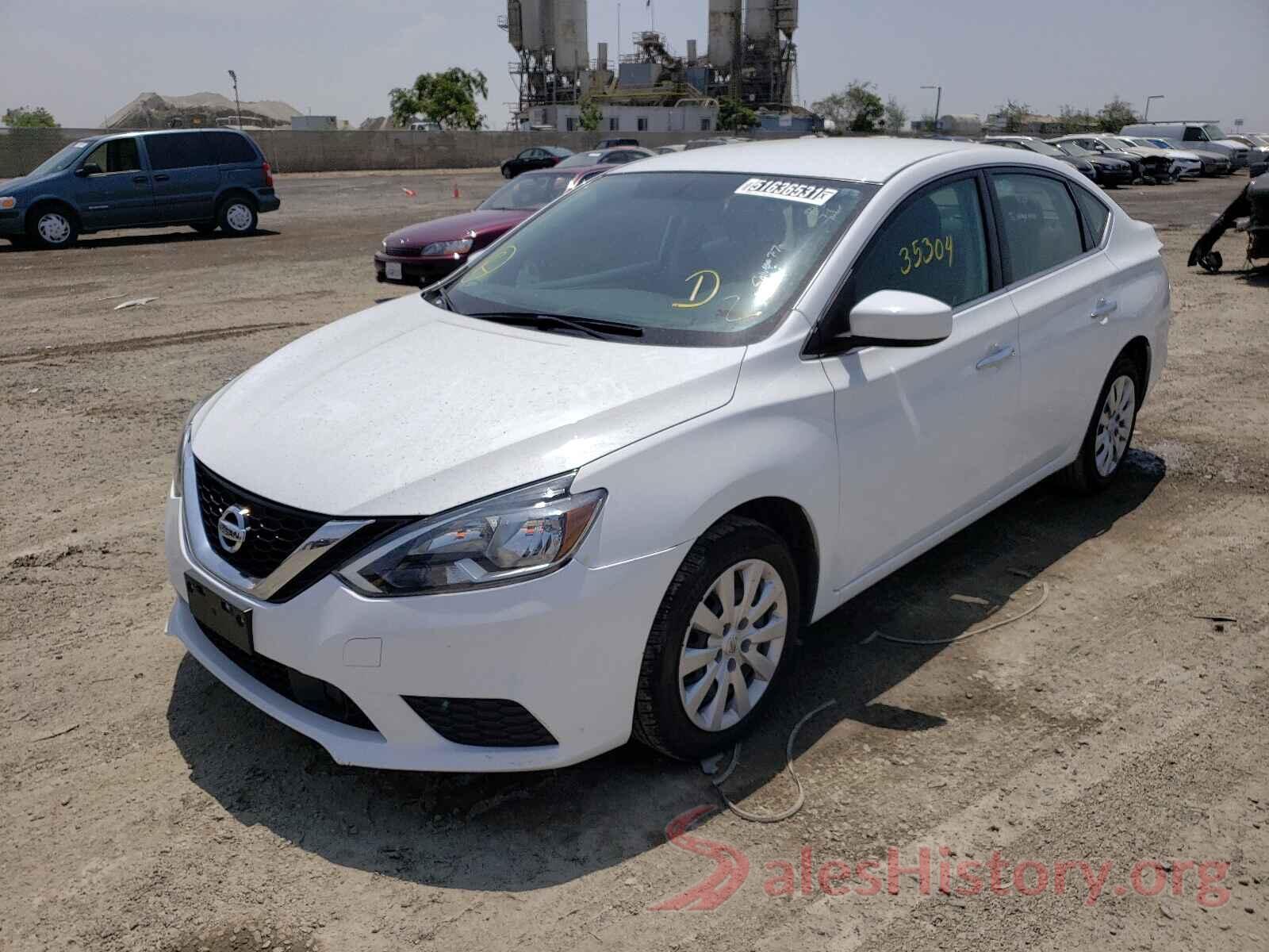 3N1AB7AP8KY342486 2019 NISSAN SENTRA