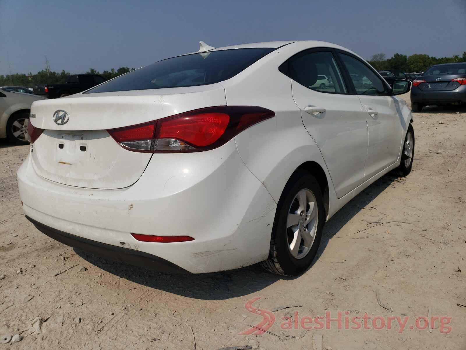 5NPDH4AE8FH639976 2015 HYUNDAI ELANTRA