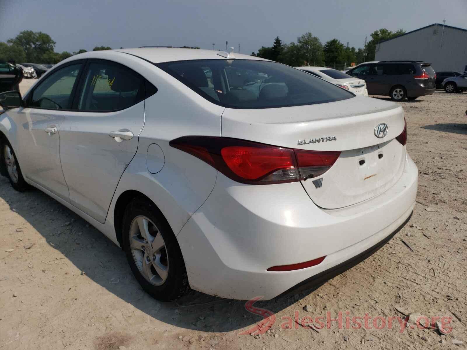 5NPDH4AE8FH639976 2015 HYUNDAI ELANTRA