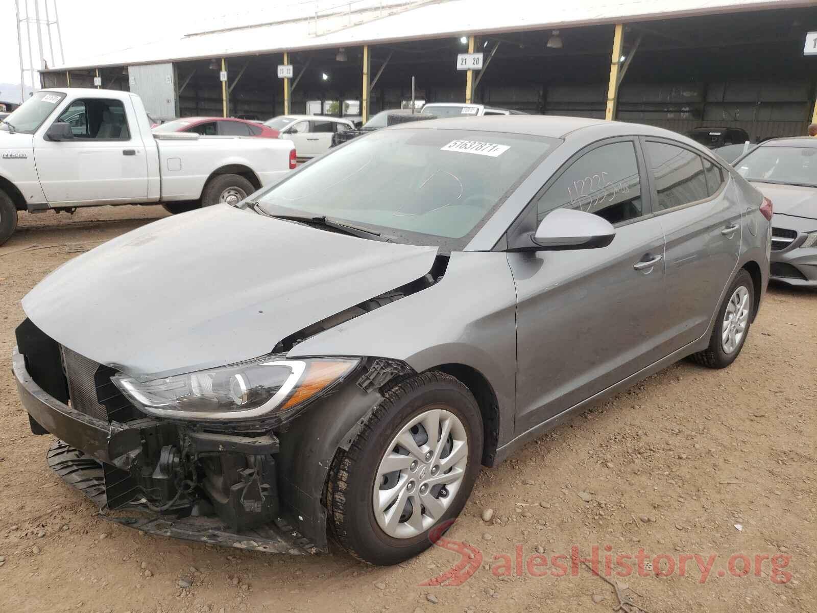 KMHD74LF4JU630520 2018 HYUNDAI ELANTRA