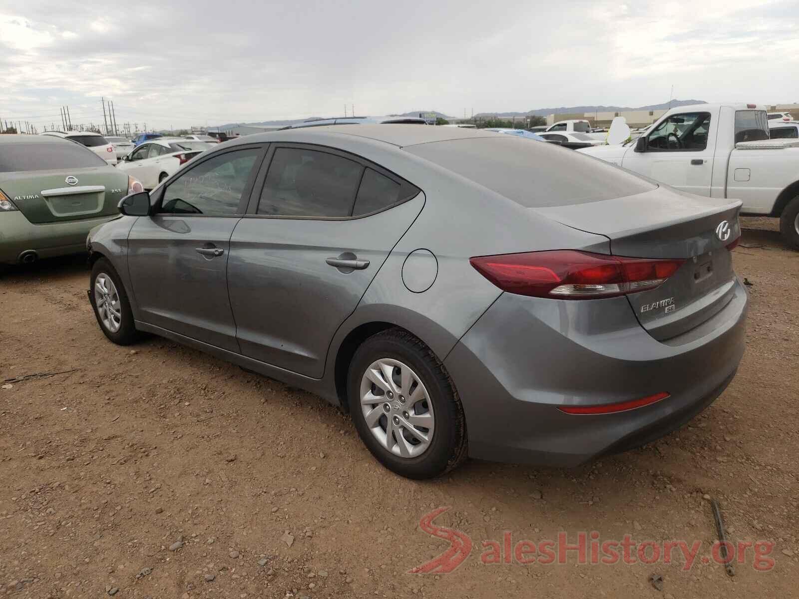 KMHD74LF4JU630520 2018 HYUNDAI ELANTRA