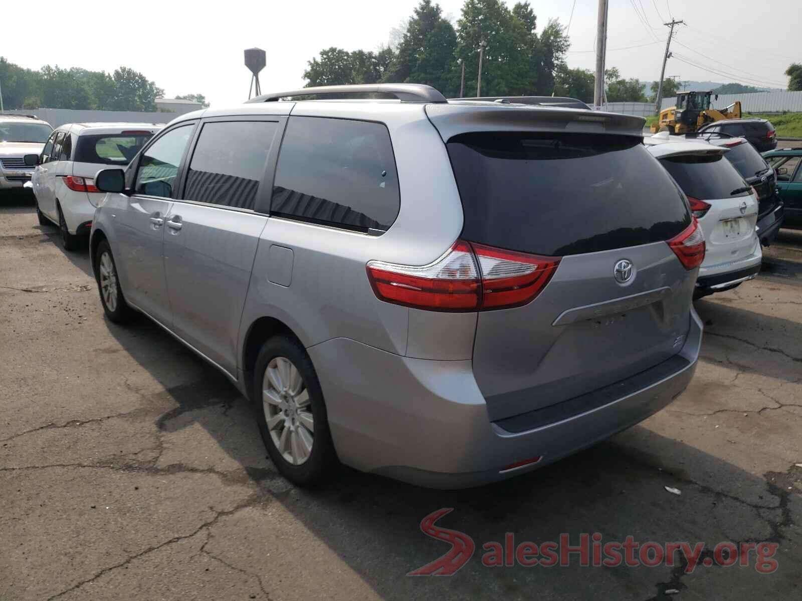 5TDDZ3DC9HS188345 2017 TOYOTA SIENNA