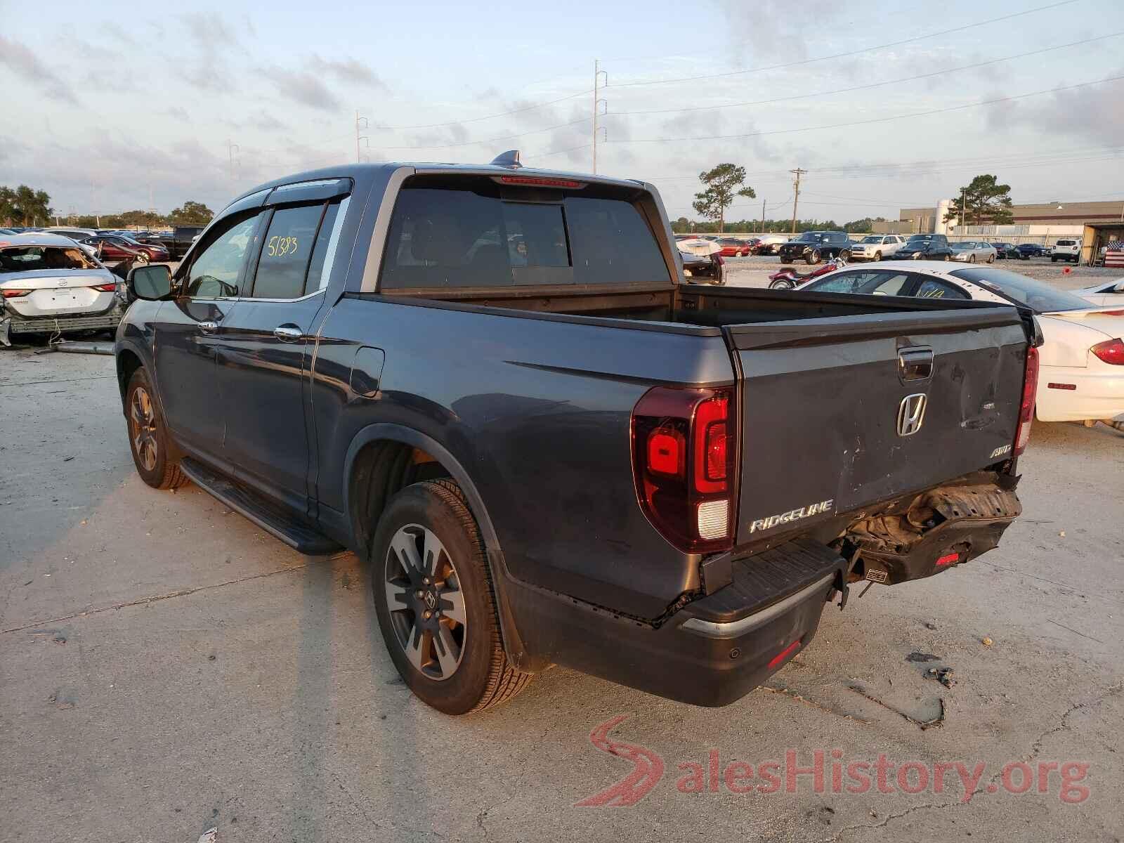 5FPYK3F78HB017801 2017 HONDA RIDGELINE