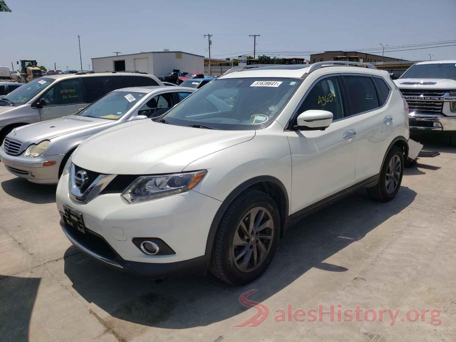 5N1AT2MT5GC896909 2016 NISSAN ROGUE