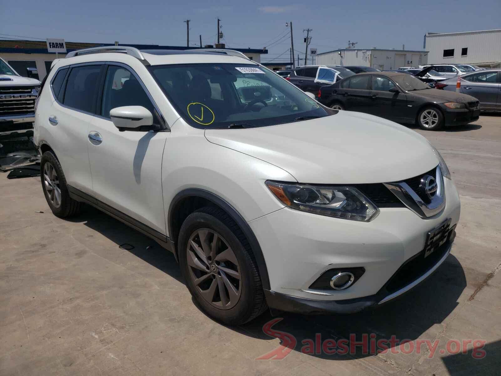 5N1AT2MT5GC896909 2016 NISSAN ROGUE