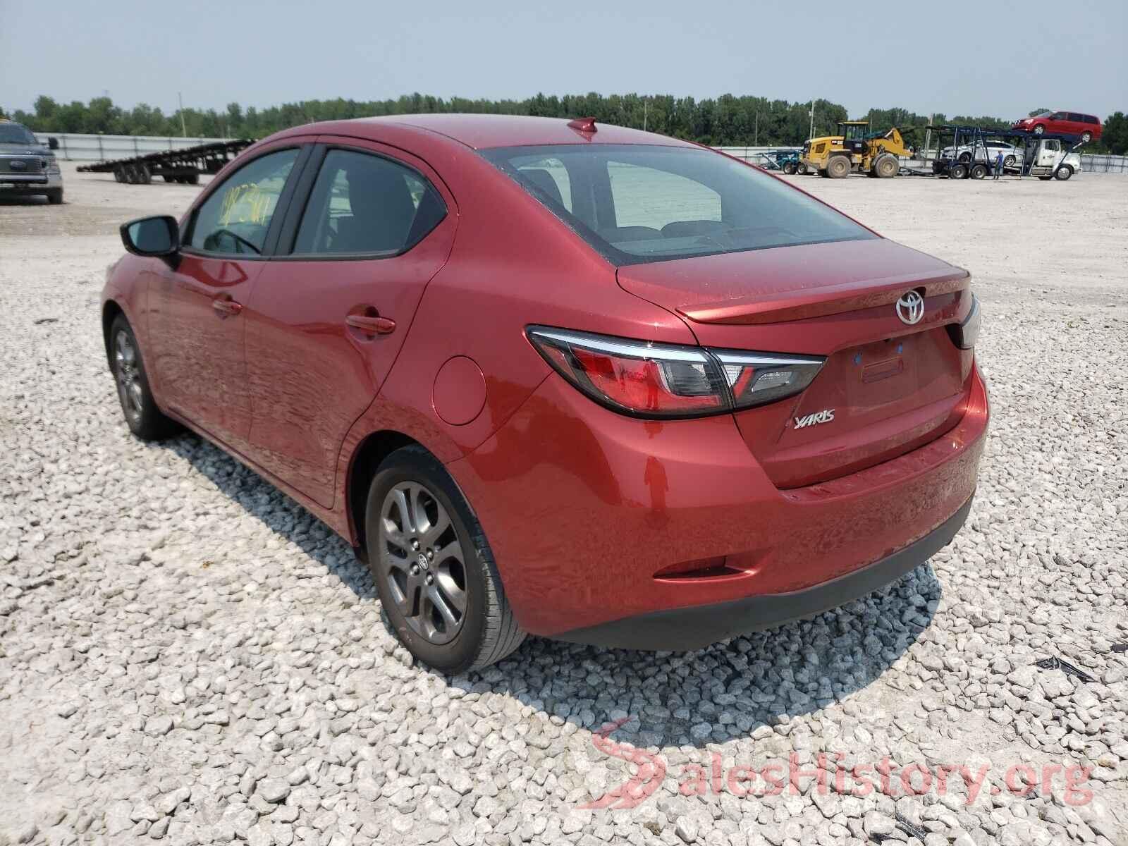 3MYDLBYV2KY520764 2019 TOYOTA YARIS