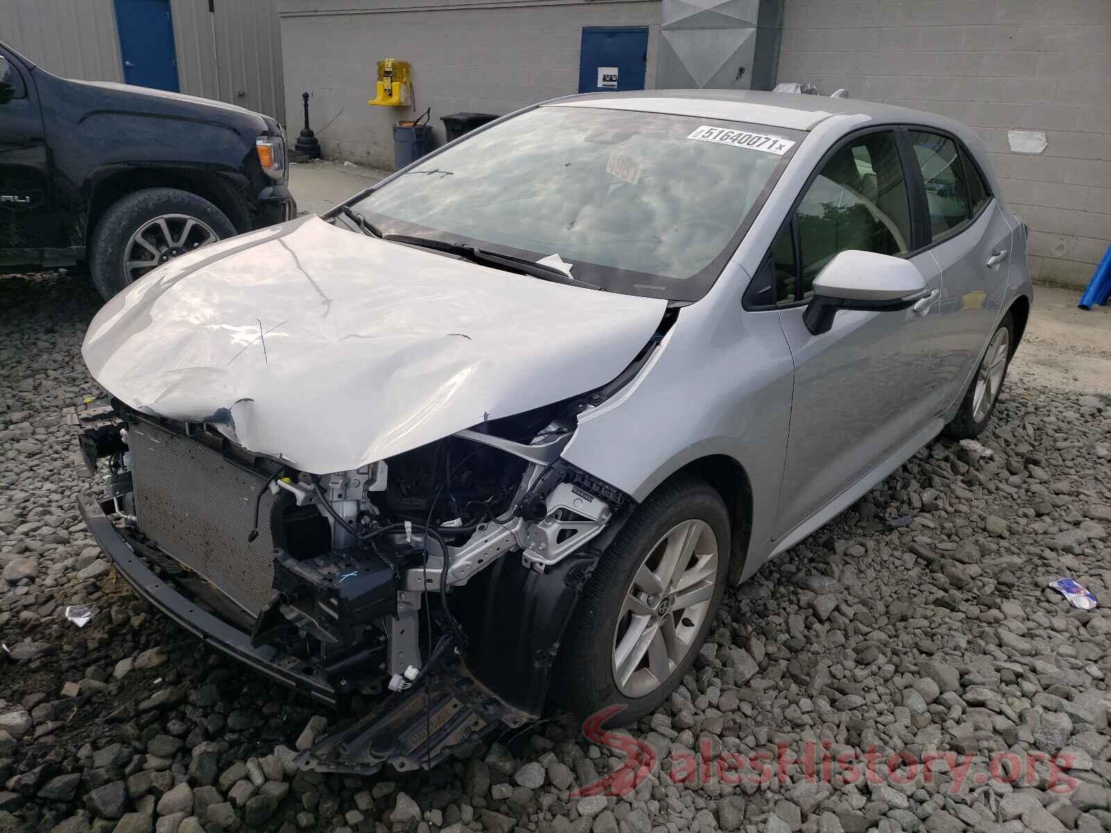 JTNK4RBE7K3037845 2019 TOYOTA COROLLA