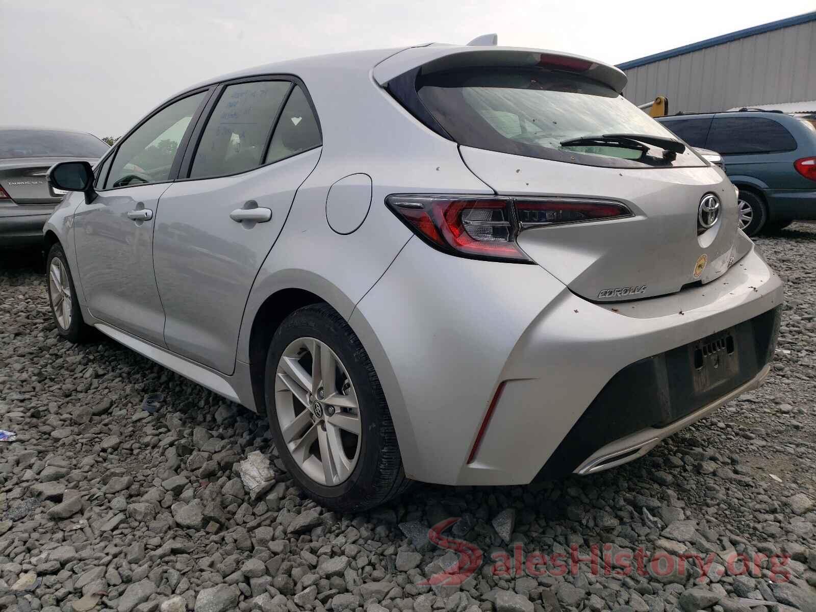 JTNK4RBE7K3037845 2019 TOYOTA COROLLA