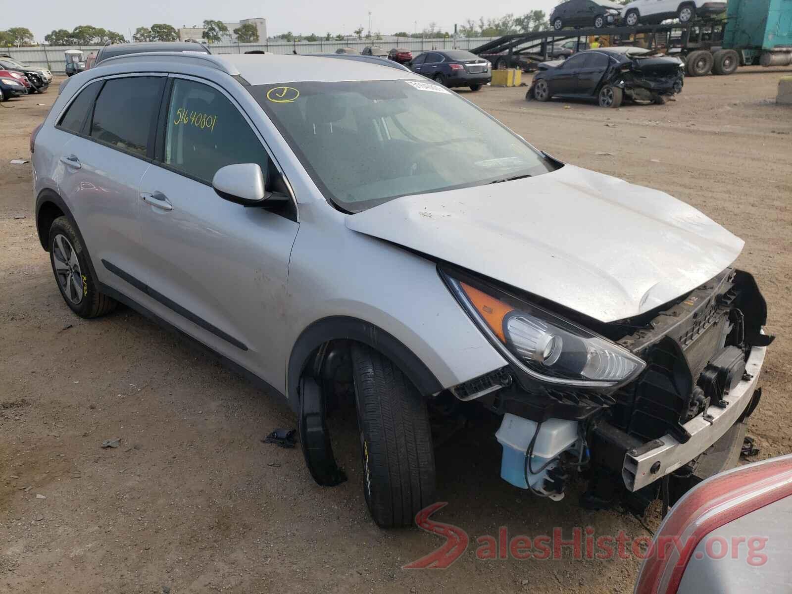 KNDCB3LC0K5244073 2019 KIA NIRO