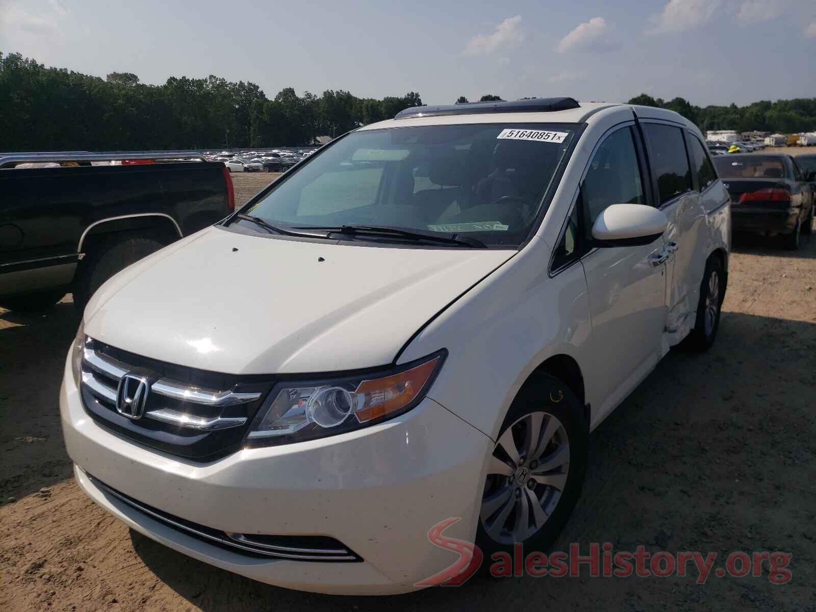 5FNRL5H67GB093986 2016 HONDA ODYSSEY