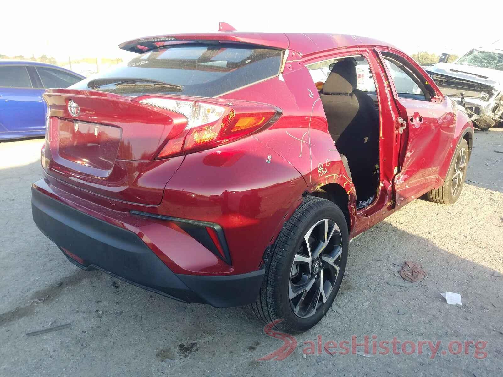 NMTKHMBXXJR036651 2018 TOYOTA C-HR