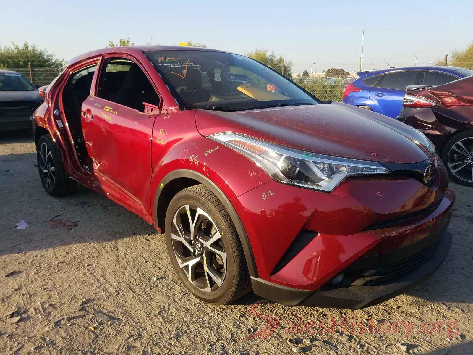 NMTKHMBXXJR036651 2018 TOYOTA C-HR