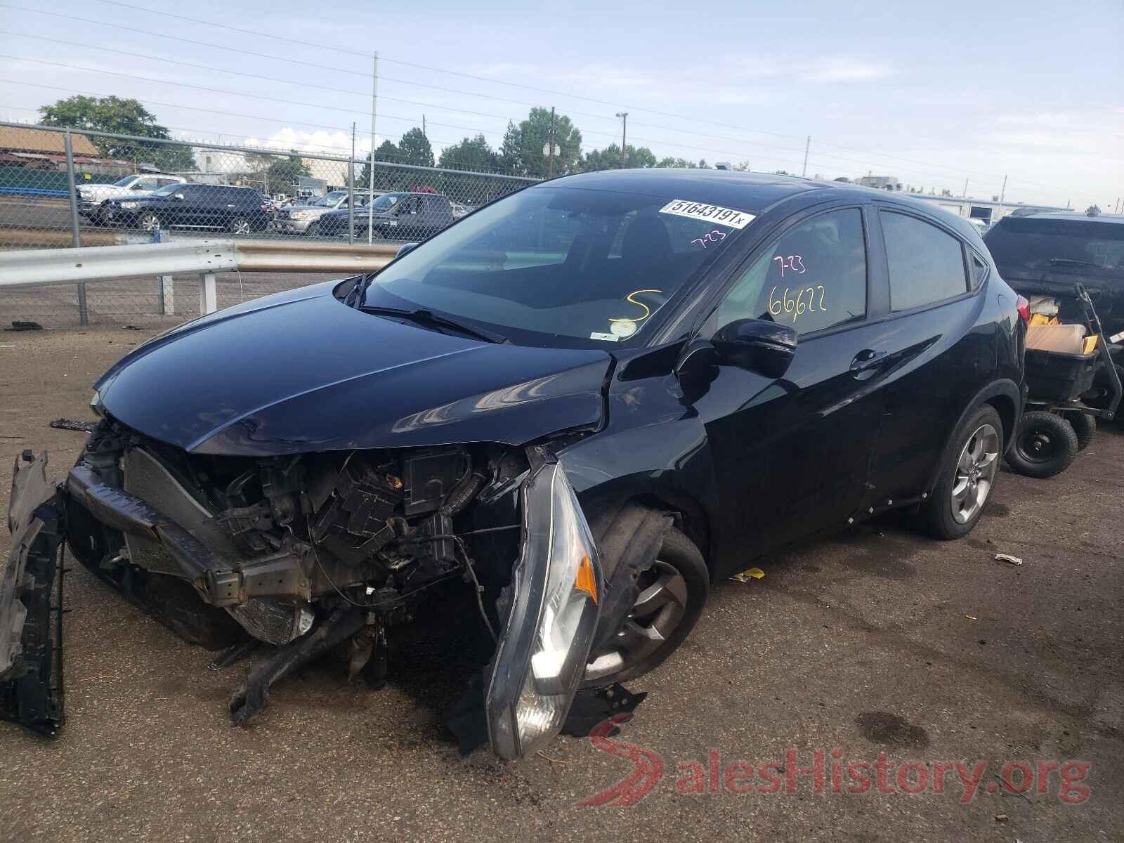 3CZRU6H50HM733277 2017 HONDA HR-V