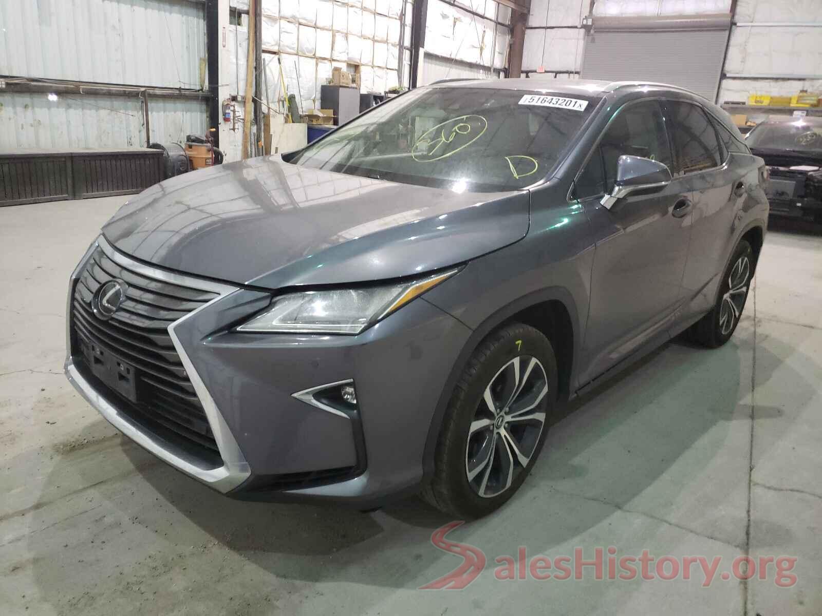 2T2BZMCA5JC136105 2018 LEXUS RX350