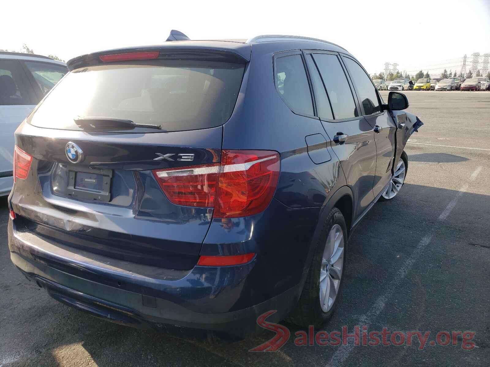 5UXWY3C5XG0N87425 2016 BMW X3