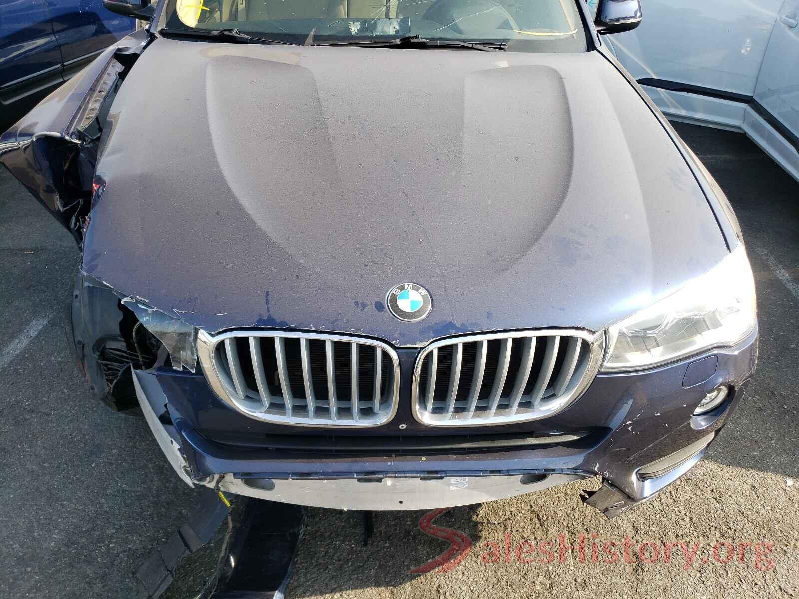 5UXWY3C5XG0N87425 2016 BMW X3