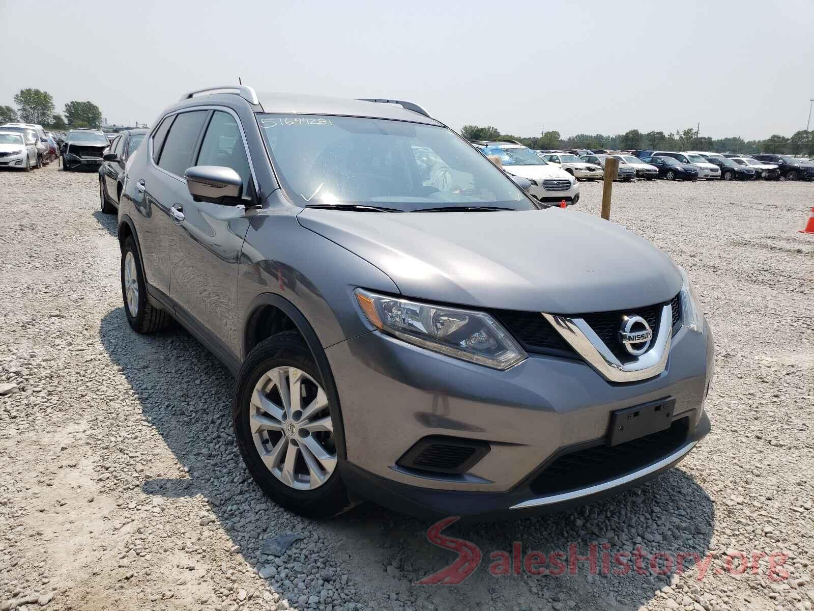 KNMAT2MV7GP726906 2016 NISSAN ROGUE