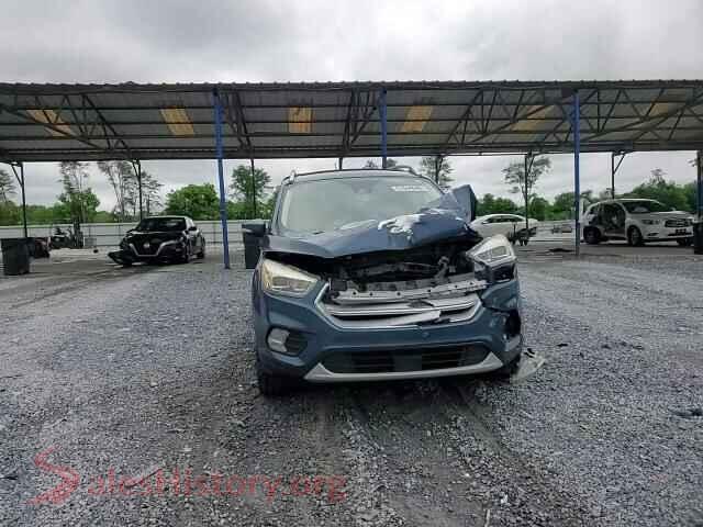 2018 FORD ESCAPE VIN 1FMCU0J97JUA44503, trunk area