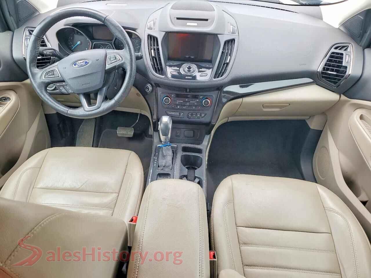 2018 FORD ESCAPE VIN 1FMCU0J97JUA44503, interior dashboard