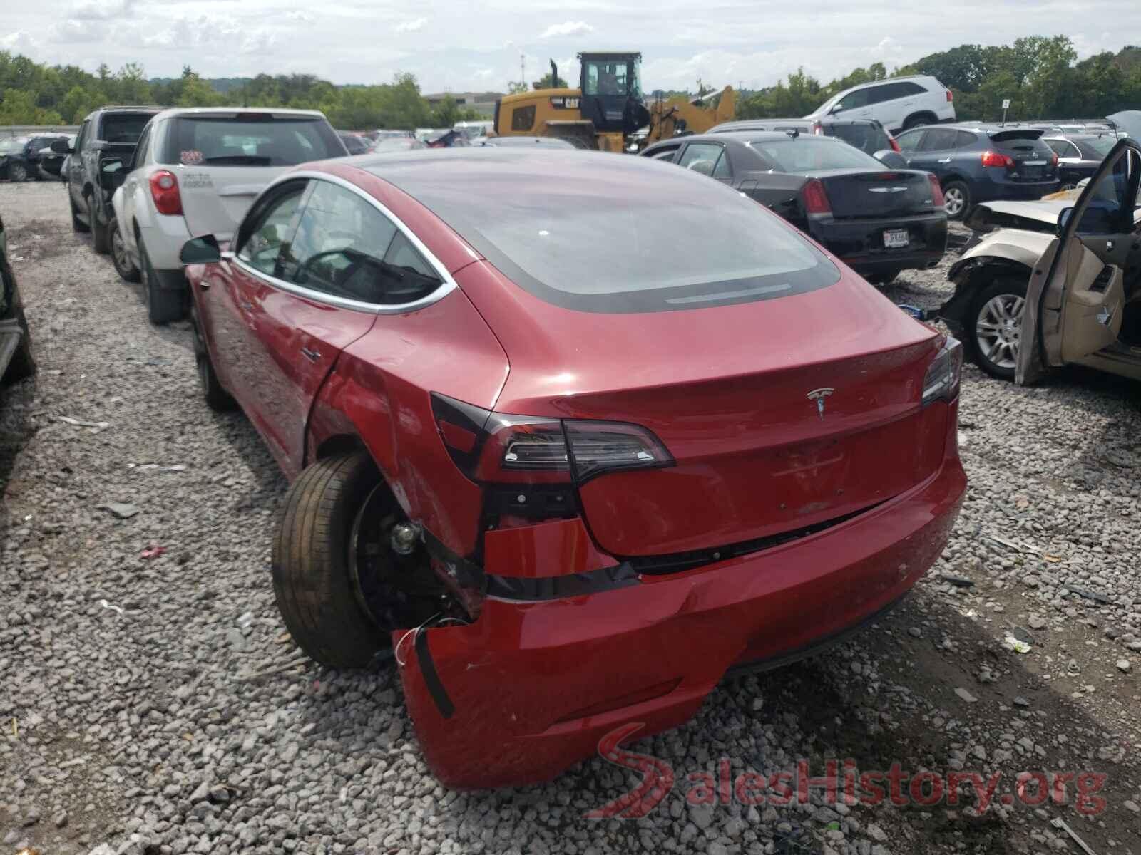 5YJ3E1EA7JF031643 2018 TESLA MODEL 3