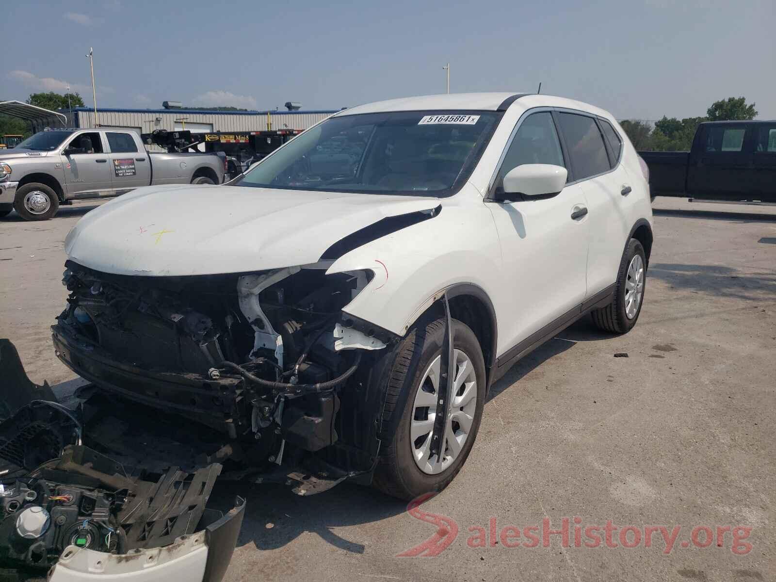 KNMAT2MT5GP603443 2016 NISSAN ROGUE