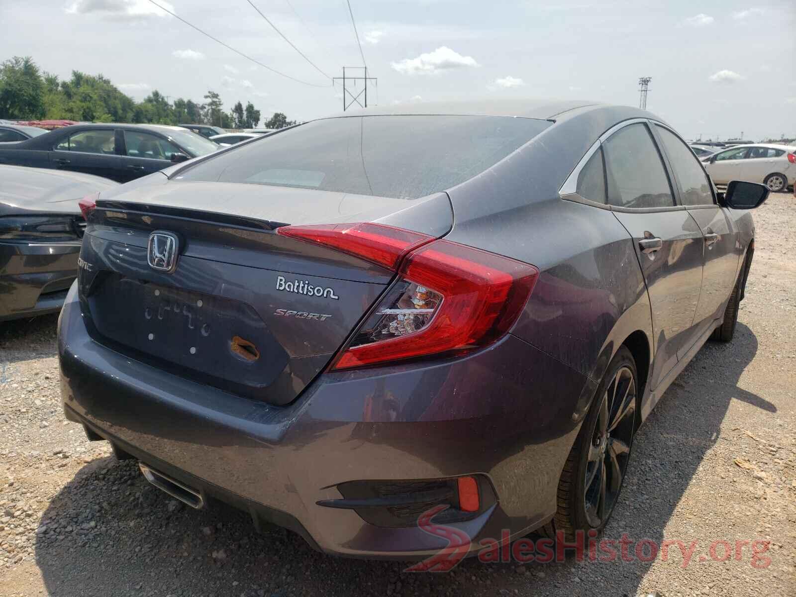 2HGFC2F86MH500855 2021 HONDA CIVIC