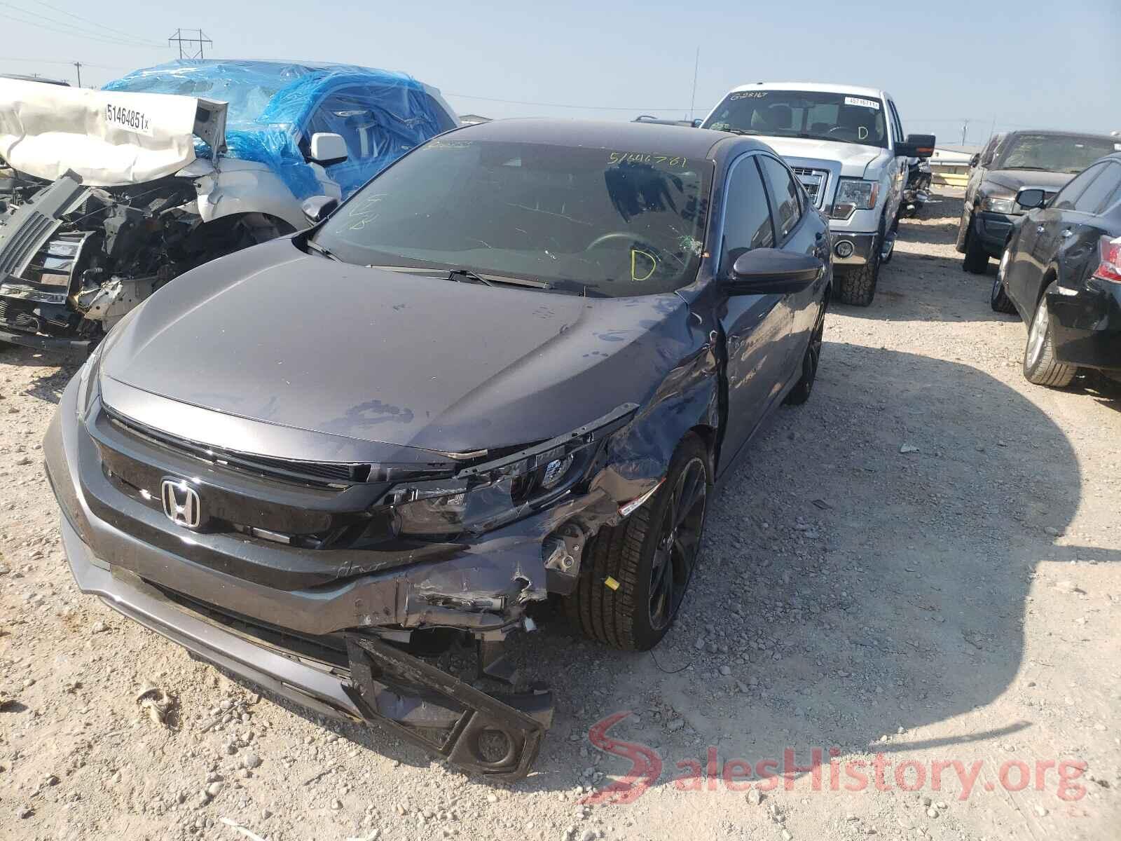 2HGFC2F86MH500855 2021 HONDA CIVIC