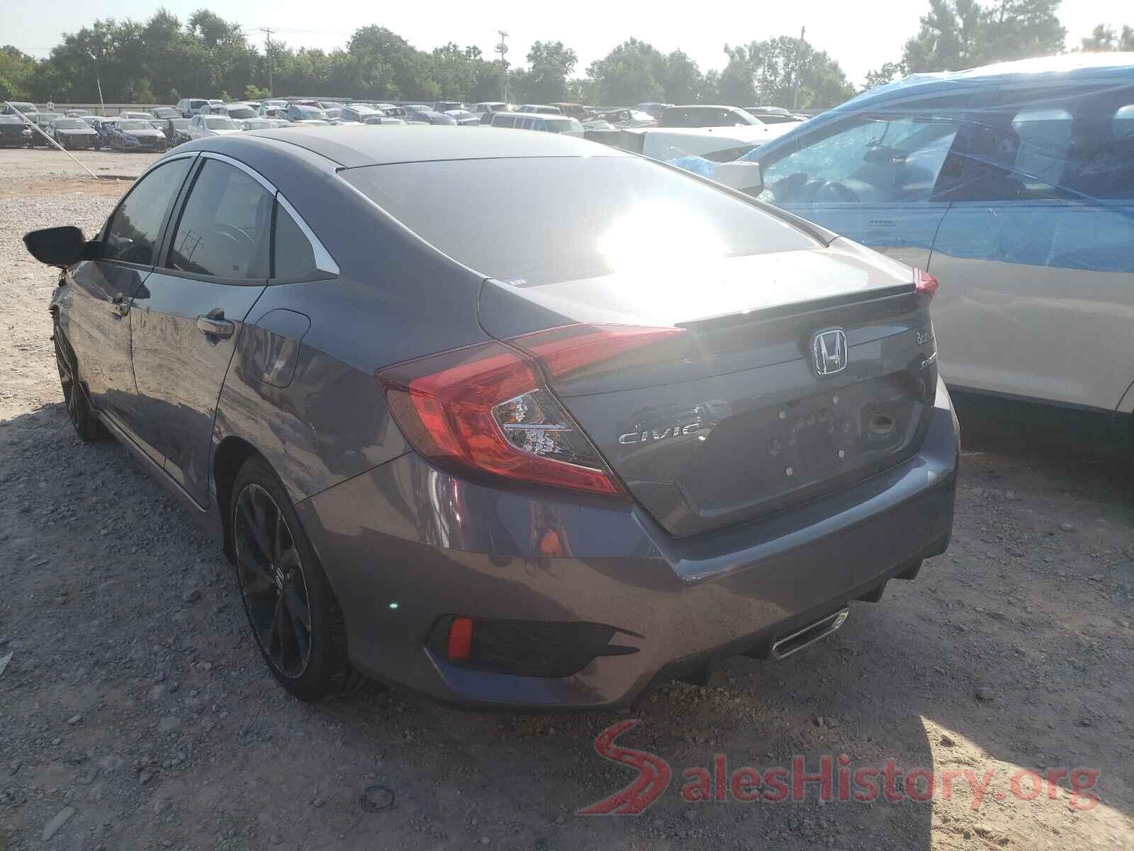 2HGFC2F86MH500855 2021 HONDA CIVIC