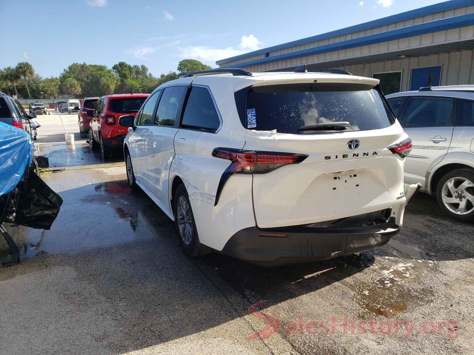 5TDKRKEC0MS001908 2021 TOYOTA SIENNA