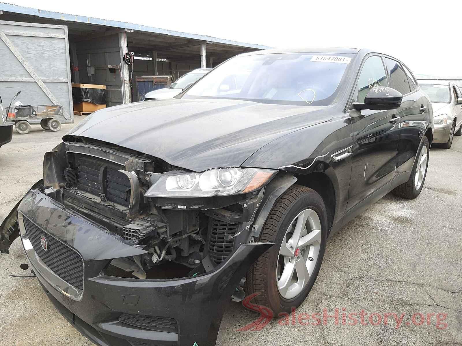 SADCJ2BV8HA047155 2017 JAGUAR F-PACE